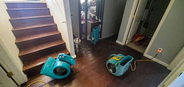 Industrial extraction unit on wet flooring