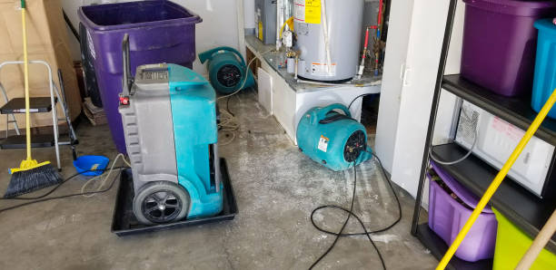 Structural drying setup in residential property